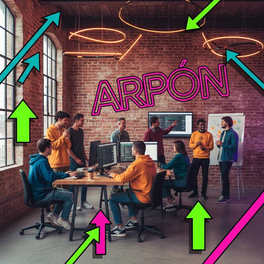 Equipo Arpón colaborando